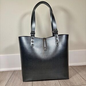 Mohop Metallic Vegan Leather Tote Bag